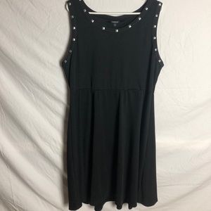 Black skater dress